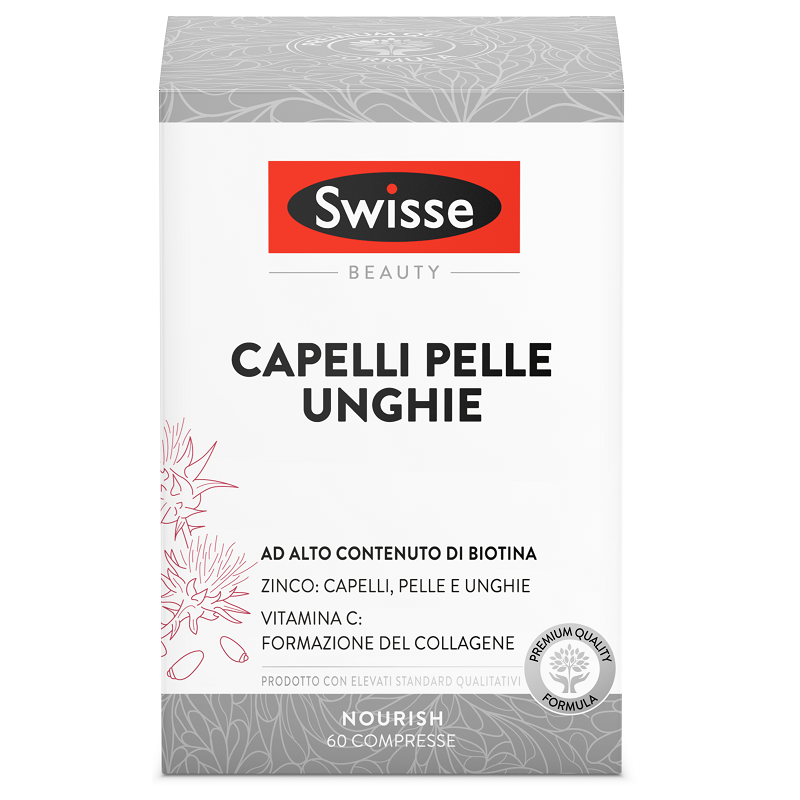 Health And Happiness It. Swisse Capelli Pelle Unghie 60 Compresse