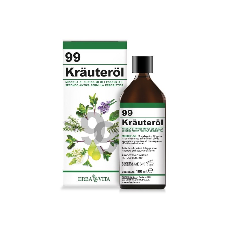 Erba Vita Group Krauterol 99 Forte Liquido 100 Ml