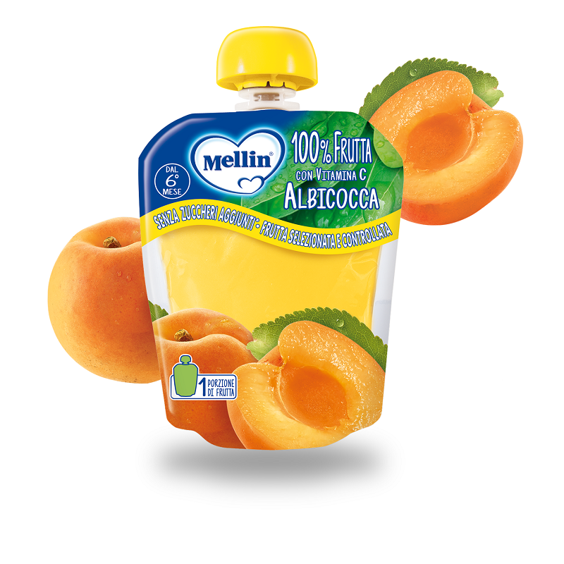 Danone Nutricia Soc. Ben. Mellin Pouch Albiccocca 90 G