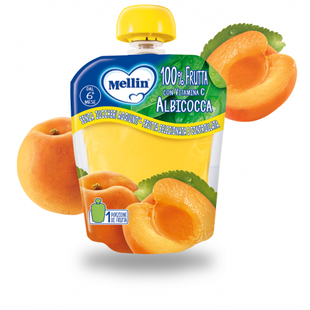 Danone Nutricia Soc. Ben. Mellin Pouch Albiccocca 90 G