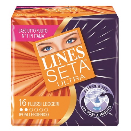 Fater Assorbente Lines Seta Ultra Leggero 16 Pezzi