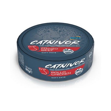 Nextmune Italy Catnivor Manzo 80 G