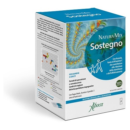 confezione 20 bustine natura mix sostegno aboca