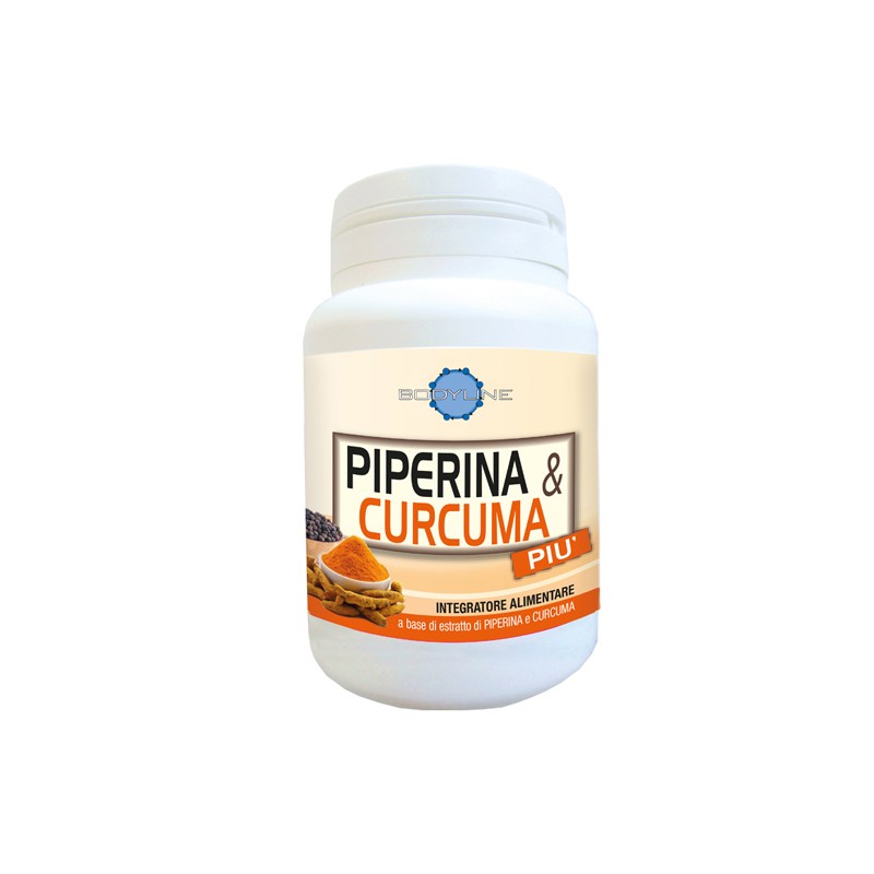 Bodyline Piperina & Curcuma Piu' 60 Capsule