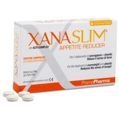 Promopharma Xanaslim Appetite Reducer 40 Compresse Masticabili