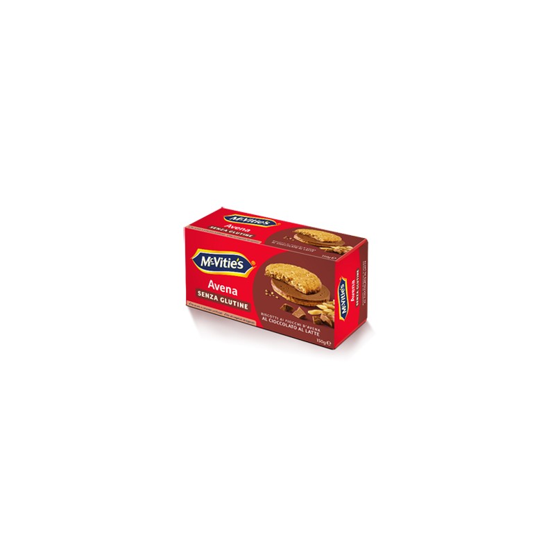 Pladis Global Mc Vitie's Avena Al Cioccolato Al Latte Senza Glutine 150 G