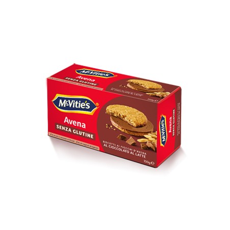 Pladis Global Mc Vitie's Avena Al Cioccolato Al Latte Senza Glutine 150 G