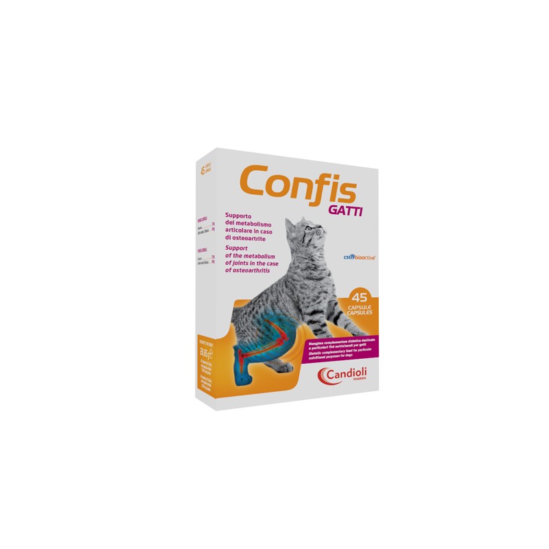 Candioli Ist. Profil. E Farm. Confis Gatti 45 Capsule