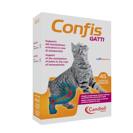 Candioli Ist. Profil. E Farm. Confis Gatti 45 Capsule