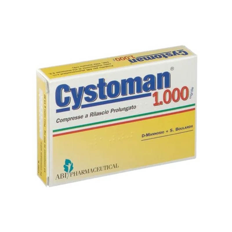 Abi Pharmaceutical Cystoman 1000 12 Compresse