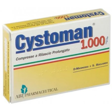 Abi Pharmaceutical Cystoman 1000 12 Compresse