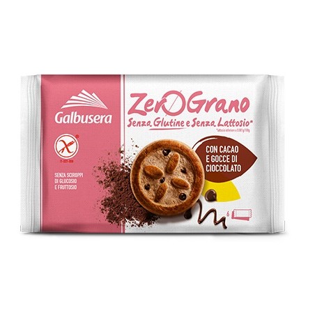 Galbusera Zerograno Gocce Cioccolato 220 G