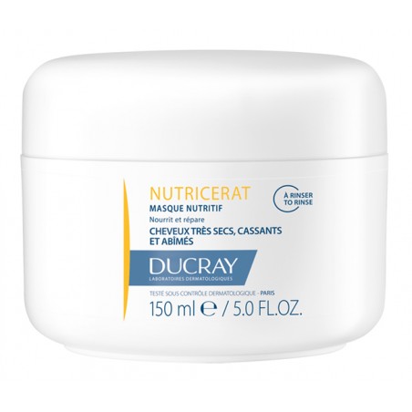 Ducray Nutricerat Maschera Nutritiva Capelli Molto Secchi Fragili E Rovinati 150 Ml