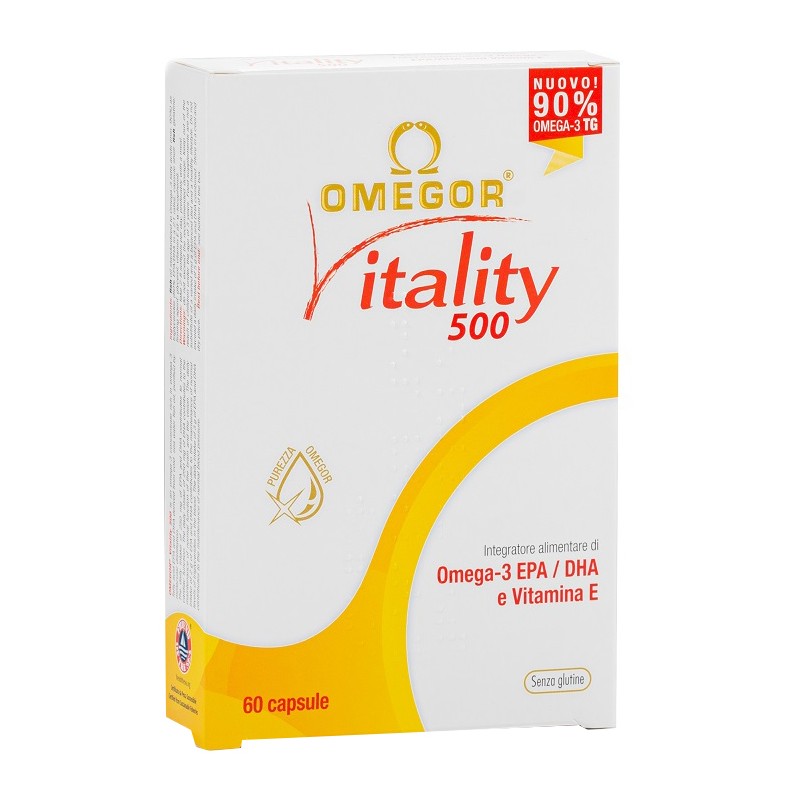 U. G. A. Nutraceuticals Omegor Vitality 500 60 Capsule