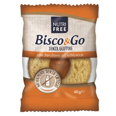 Nt Food Nutrifree Bisco&go Con Farcitura All'albicocca 40 G