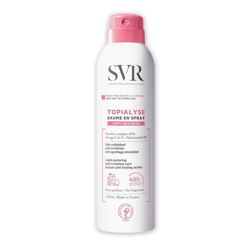 Laboratoires Svr Topialyse Baume En Spray 200 Ml