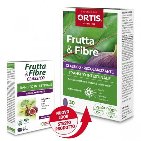 Ortis Laboratoires Pgmbh Frutta & Fibre Classico 30 Compresse