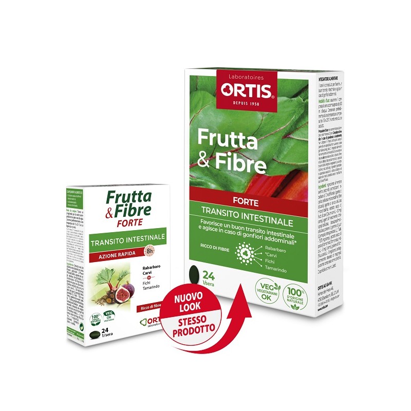 Ortis Laboratoires Pgmbh Frutta & Fibre Forte 24 Compresse