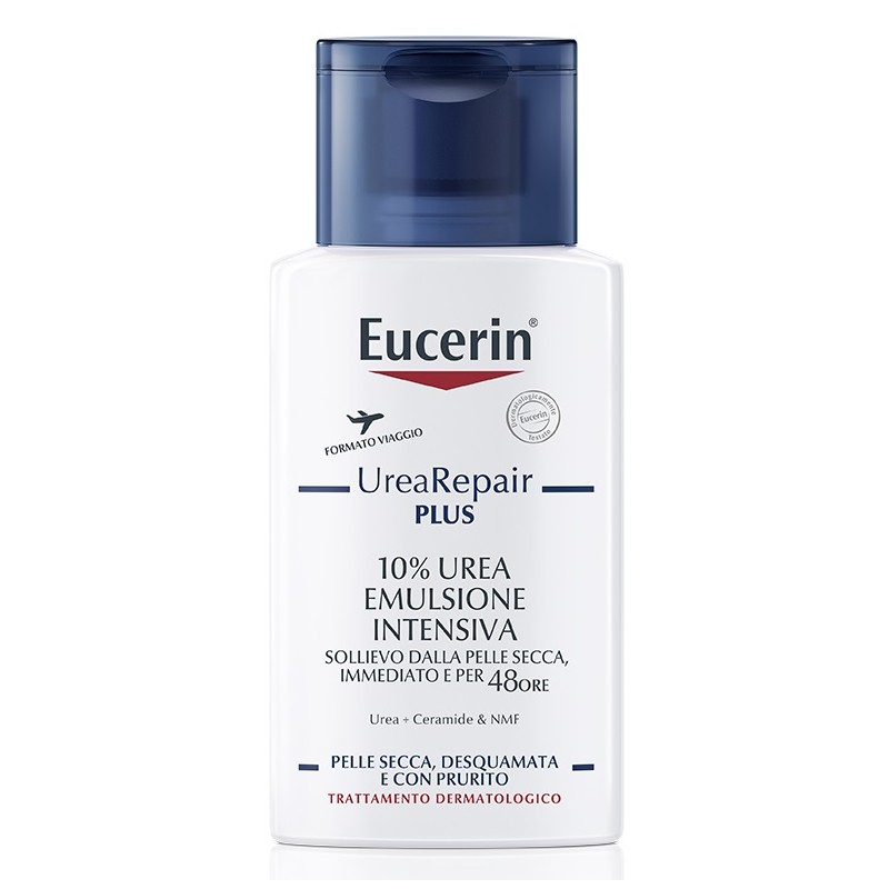 Beiersdorf Eucerin Urearepair Emulsione Intensiva 10% Urea Travel Size