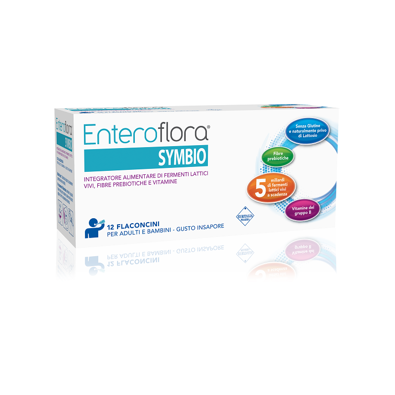 Euritalia Pharma Enteroflora Symbio 12 Flaconcini Da 10 Ml