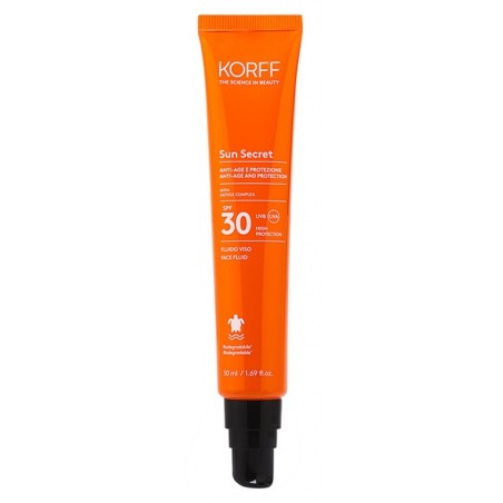 Korff Sun Secret Fluido solare per il viso SPF30 50 ml