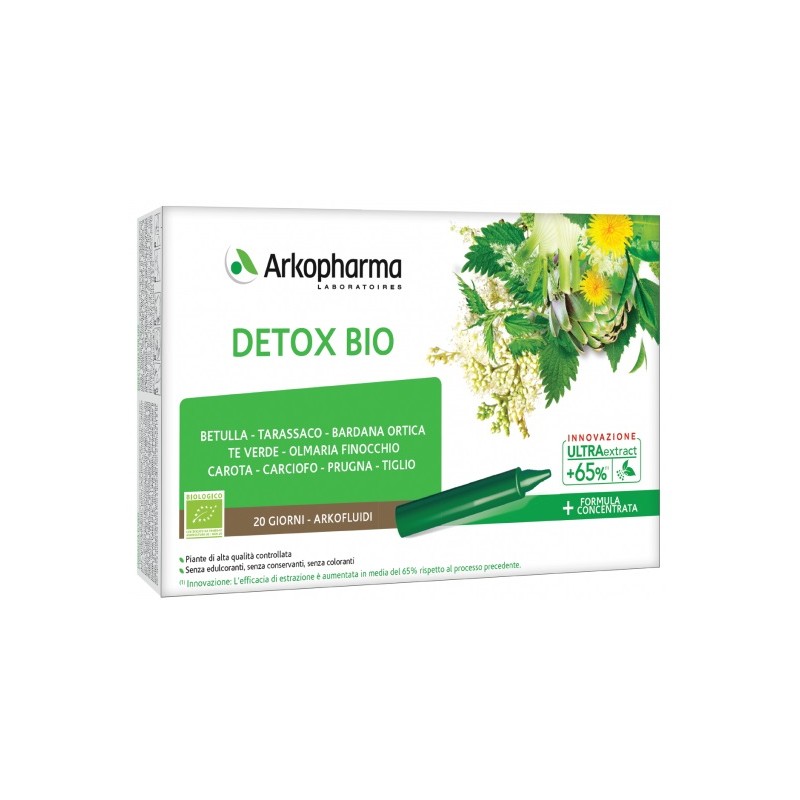 Arkofarm Arkofluidi Detox Bio 20 Fiale