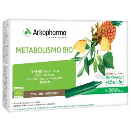 Arkofarm Arkofluidi Metabolismo Bio 20 Fiale