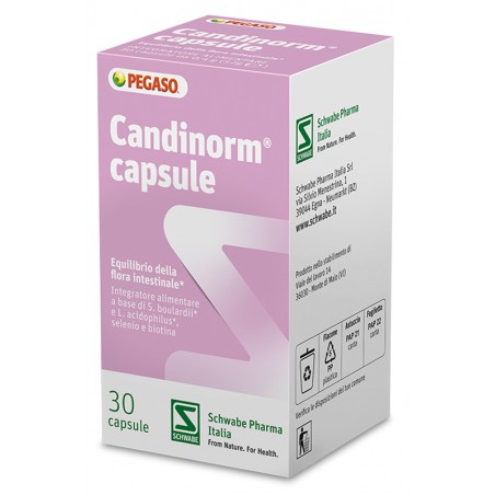 Schwabe Pharma Italia Candinorm 30 Capsule