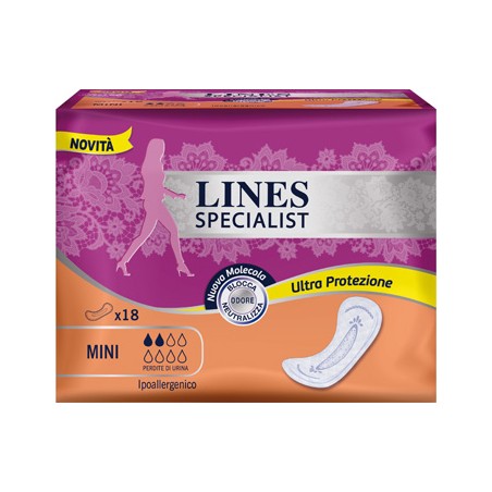 Fater Lines Specialist Pannolone Mini Farma 18 Pezzi