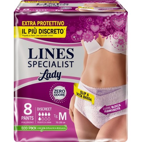 Fater Lines Specialist Pants Discreet M Farma 8 Pezzi