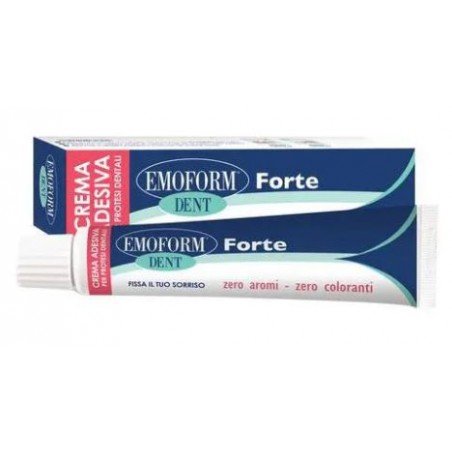 Polifarma Benessere Crema Adesiva Emoform Dent Forte Per Protesi Dentali 70 G