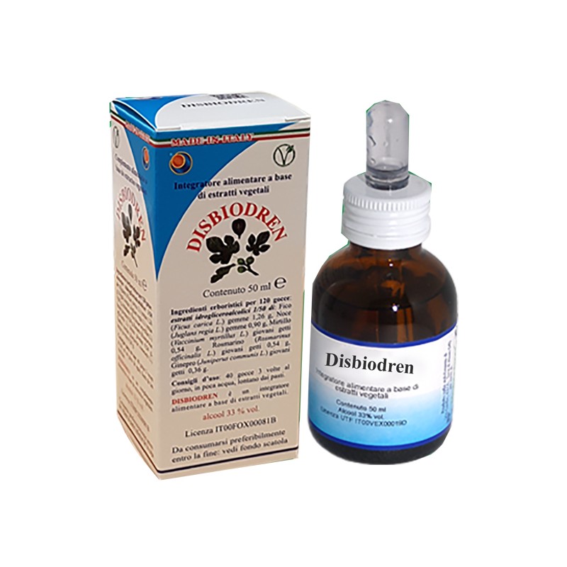 Herboplanet Disbiodren Gocce 50 Ml