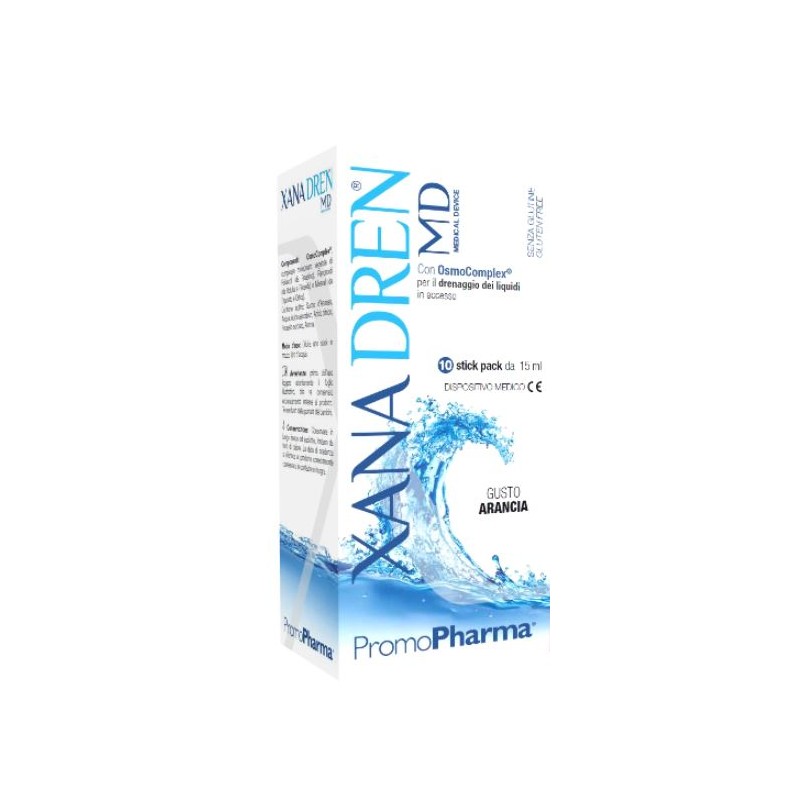 Promopharma Xanadren Md Arancia 10 Stick Pack X 15 Ml