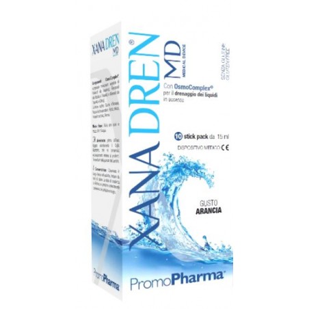 Promopharma Xanadren Md Arancia 10 Stick Pack X 15 Ml