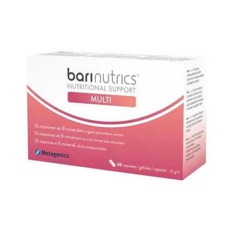 Metagenics Belgium Bvba Barinutrics Multi 60 Capsule