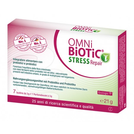 Institut Allergosan Gmbh Omni Biotic Stress Repair 7 Bustine Da 3 G