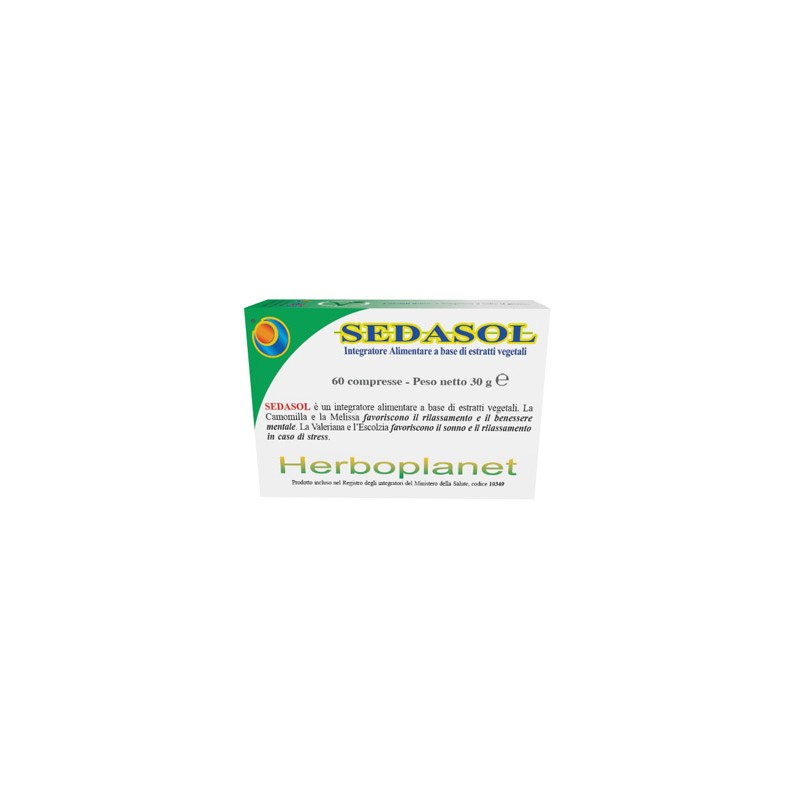 Herboplanet Sedasol 60 Compresse