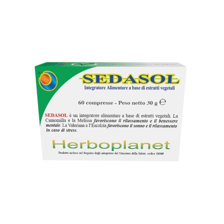 Herboplanet Sedasol 60 Compresse