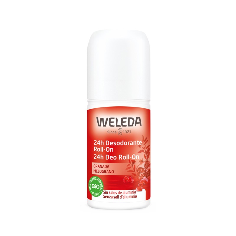 Weleda Italia 24h Deo Roll-on Melograno 50 Ml