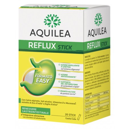 Uriach Italy Aquilea Reflux 20 Stick Monodose