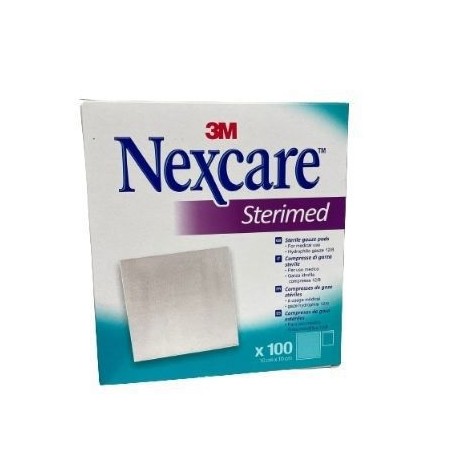 3m Italia Garza Compressa Nexcare Sterimed In Cotone 20 Fili 18x40cm Multilingual 12 Pezzi