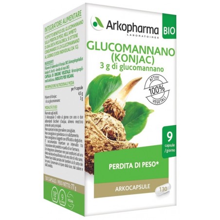 Arkofarm Arko Capsule Glucomannano Bio 130 Capsule