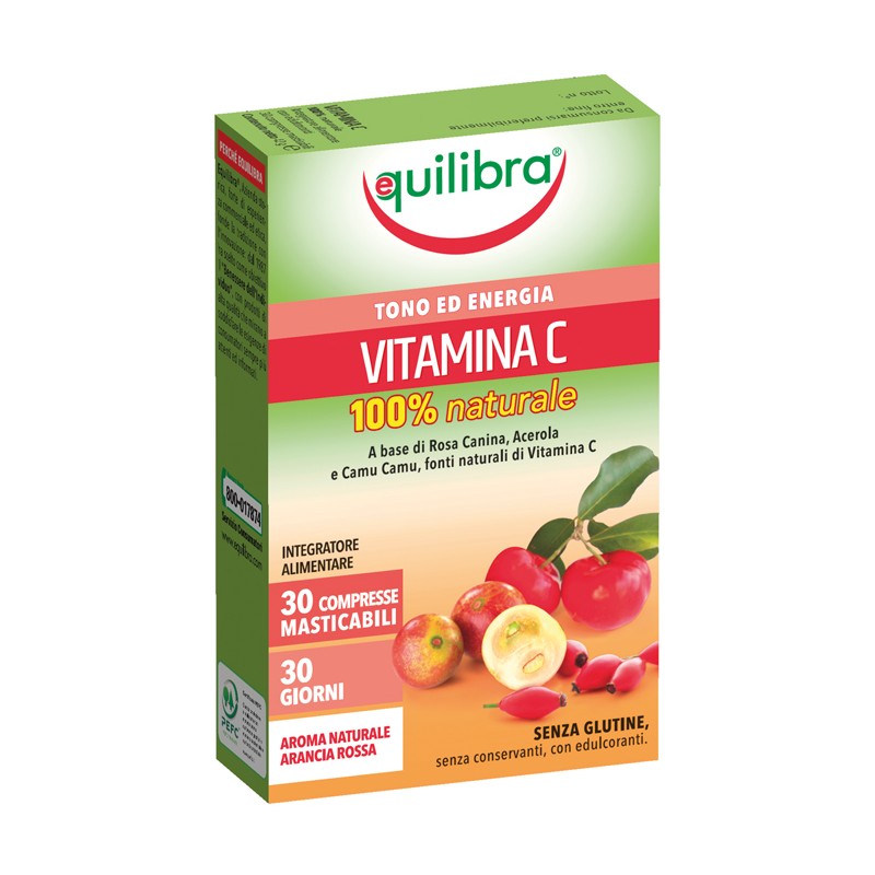 Equilibra Vitamina C 100% Naturale 30 Compresse