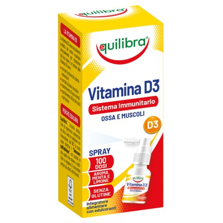 Equilibra Vitamina D3 Sistema Immunitario Ossa E Muscoli 13 Ml