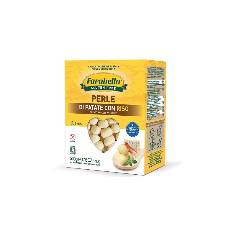 Bioalimenta Farabella Perle Patate Riso 500 G