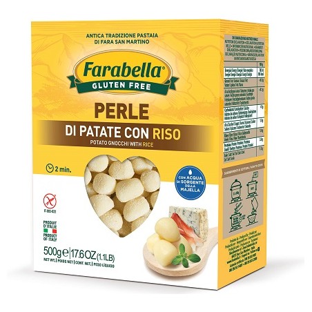 Bioalimenta Farabella Perle Patate Riso 500 G