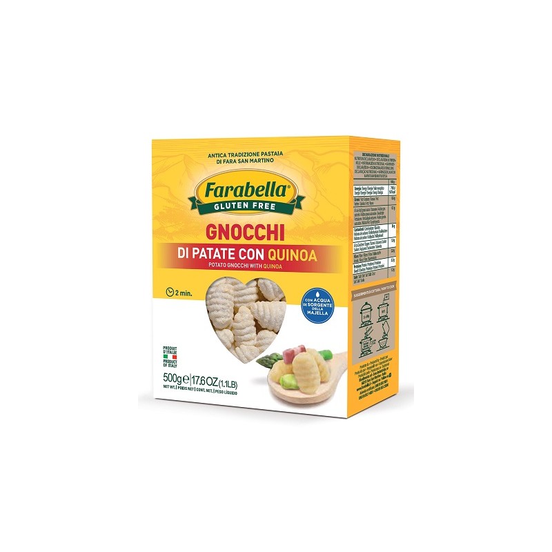 Bioalimenta Farabella Gnocchi Patate Quinoa 500 G Astuccio