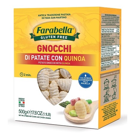 Bioalimenta Farabella Gnocchi Patate Quinoa 500 G Astuccio