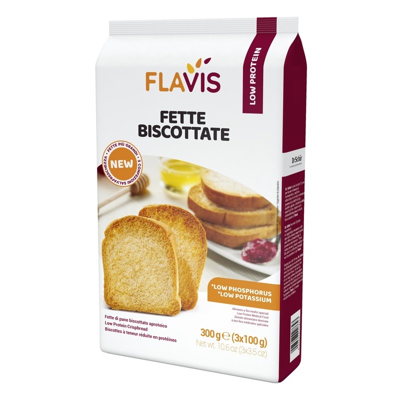 Dr. Schar Flavis Fette Biscottate Aproteiche 300 G