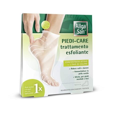 Naturwaren Italia Allga San Piedi Care Trattamento Esfoliante 2 Buste 20 Ml